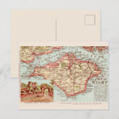 Die Isle of Wight Postcard Postkarte (Vorne/Hinten)