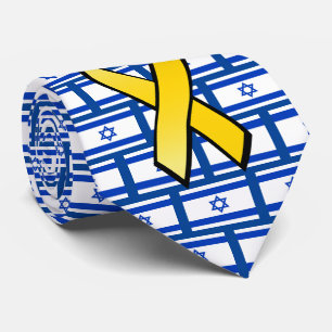 Die israelische Flagge bringt ihnen Zuhause frei Krawatte
