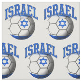 Die israelische Fußballflagge Stoff (Muster)