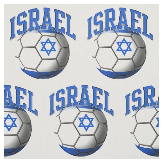 Die israelische Fußballflagge Stoff (Muster)