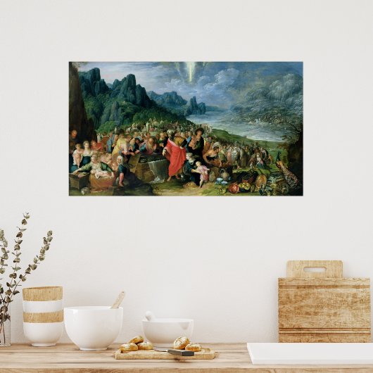 Die Israeliten am Ufer des Roten Meeres, 1621 Poster (Küche)