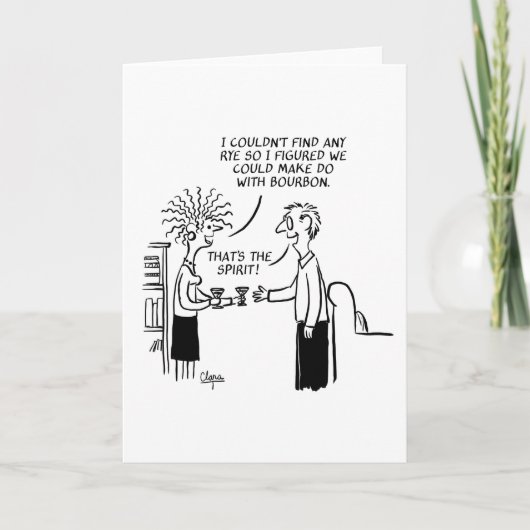 Die ist die Geistgeburtstagskarte Karte (Vorderseite)