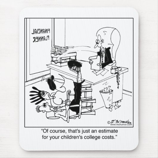 Die ist gerade eine Unterricht-Schätzung Mousepad (Vorne)