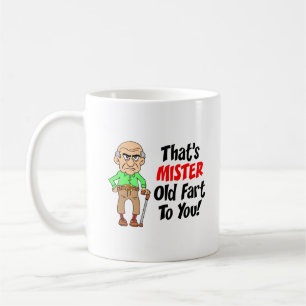 Die ist lustige Tasse Herr-Old Fart To You