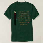 Die IT-Crowd-A-Crow ruft dreimal an T-Shirt (Design vorne)