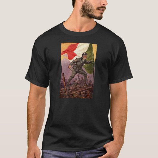 Die Italiener-Armee in WW1 T-Shirt (Vorderseite)