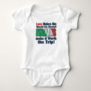 Die Italiener machen die Welt zum Guten Baby Strampler