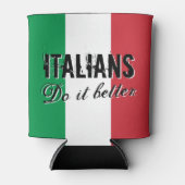 Die Italiener tun es besser, wenn sie mit der ital Dosenkühler (Vorderseite)