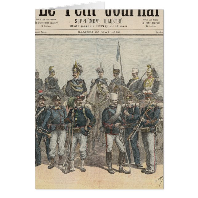 Die italienische Armee (Vorne)