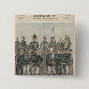 Die italienische Armee Button