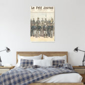 Die italienische Armee Leinwanddruck (Insitu (Schlafzimmer))