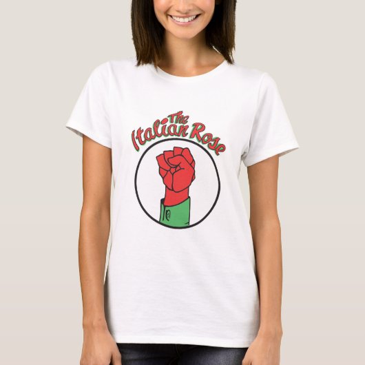 Die italienische Rose T-Shirt (Vorderseite)