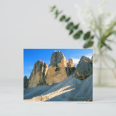 Die italienischen Alpen Postkarte (Stehend Vorderseite)