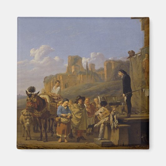Die italienischen Charlatans, 1657 Magnet (Vorne)