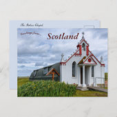 Die italienischen Kapellen-Orkney-Inseln Schottlan Postkarte (Vorne/Hinten)