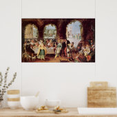 Die italienischen Komiker Poster (Küche)