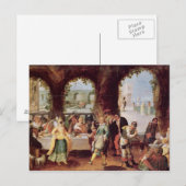 Die italienischen Komiker Postkarte (Vorne/Hinten)