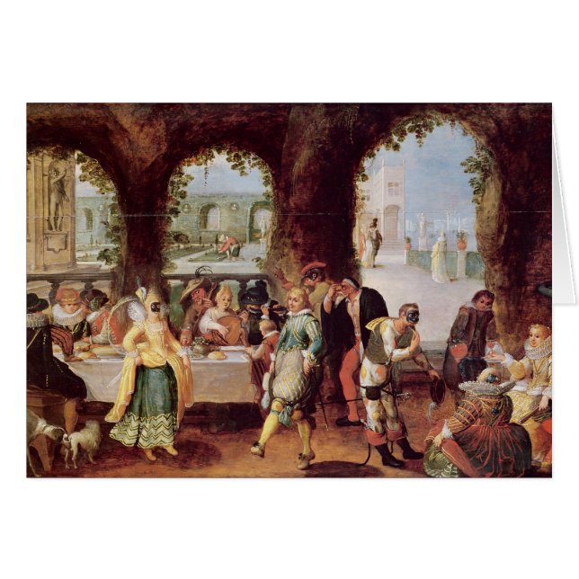 Die italienischen Schauspieler (Vorderseite (Horizontal))