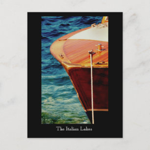 Die italienischen Seen, der Lago Maggiore. Postkarte