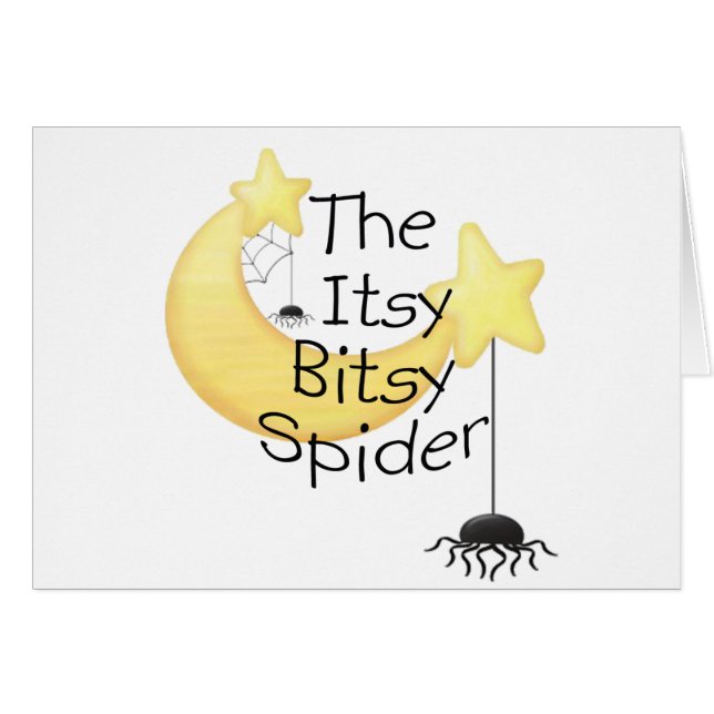 Die itsy Bitsy Spinne (Vorderseite (Horizontal))