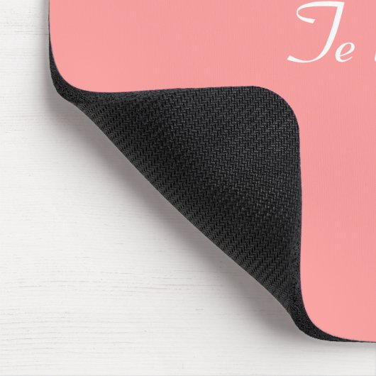 Die iubesc-Mousepad ( romanian I Liebe you) Mousepad (Ecke)