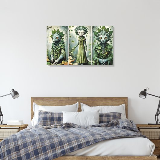 Die Ivy Leinwanddruck (Insitu (Schlafzimmer))