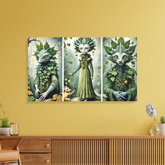 Die Ivy Leinwanddruck (Insitu (Wohnzimmer))