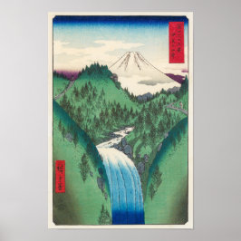 Die Izo-Berge | Hiroshige | Poster