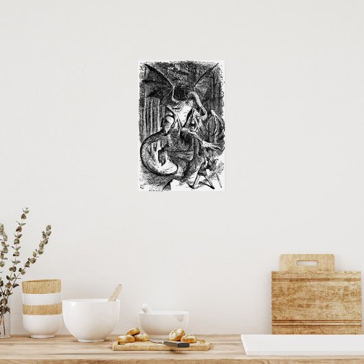 Die Jabberwocky Poster (Küche)