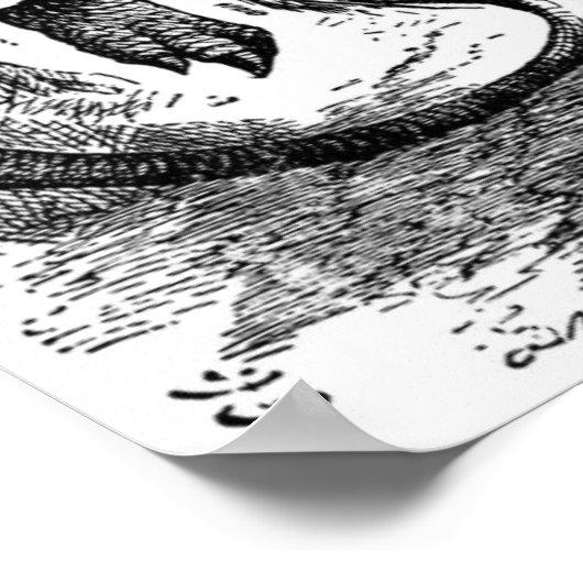 Die Jabberwocky Poster (Ecke)