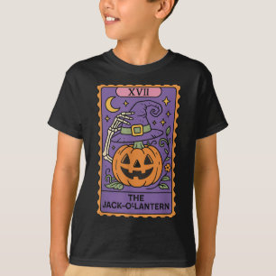 Die Jack-o-Laterne-Tarot-Karte Xvii T-Shirt