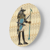 Die Jackal Große Wanduhr (Winkel)