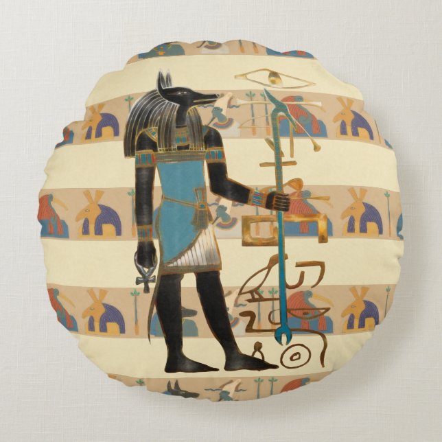 Die Jackal Rundes Kissen (Vorderseite)