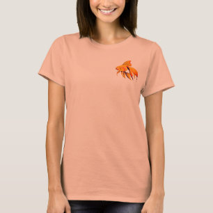 Die Jacke der Goldfisch-Frauen T-Shirt