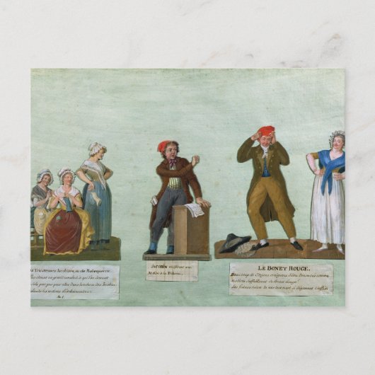 Die Jacobin-Knitter Postkarte (Vorderseite)