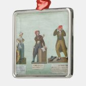 Die Jacobin Stricker Ornament Aus Metall (Links)