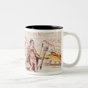 Die Jagd, 1579 Zweifarbige Tasse