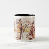 Die Jagd, 1579 Zweifarbige Tasse (Mittel)