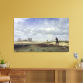 Die Jagd 1847 Leinwanddruck (Insitu (Wohnzimmer))