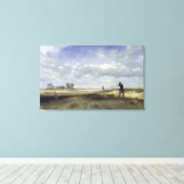Die Jagd 1847 Leinwanddruck (Insitu (Holzboden))