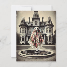 Die Jagd auf das Herrenhaus von Roseveil - gotisch Mitteilungskarte