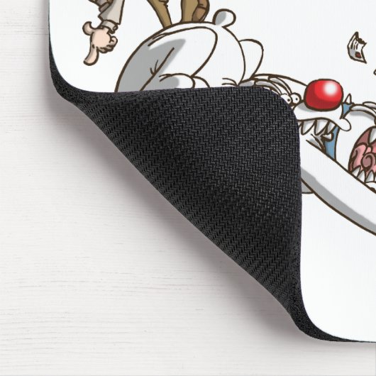 Die Jagd auf das Postmannmousepad Mousepad (Ecke)