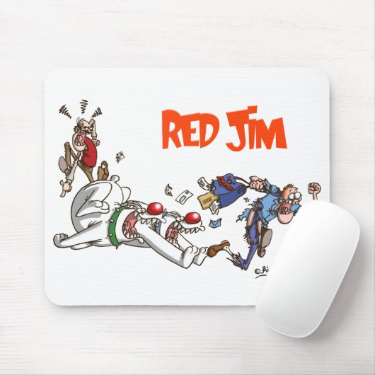 Die Jagd auf das Postmannmousepad Mousepad (Mit Mouse)