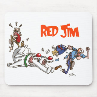 Die Jagd auf das Postmannmousepad Mousepad