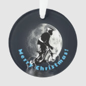 Die Jagd auf den Mond - Mountainbiker Ornament (Vorderseite)