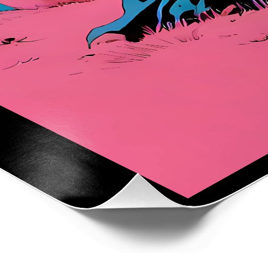 Die Jagd auf den New Wave Knights Templar Poster (Ecke)