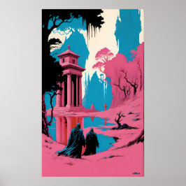 Die Jagd auf den New Wave Knights Templar Poster