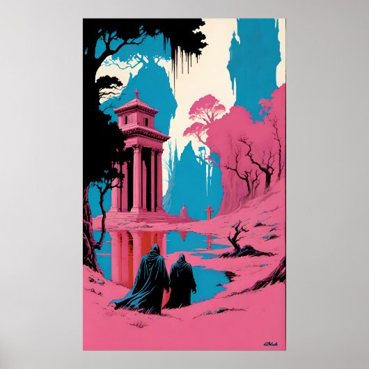 Die Jagd auf den New Wave Knights Templar Poster (Vorne)