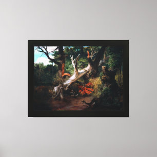 Die Jagd auf den Pontine Süd durch das Horace Vern Leinwanddruck