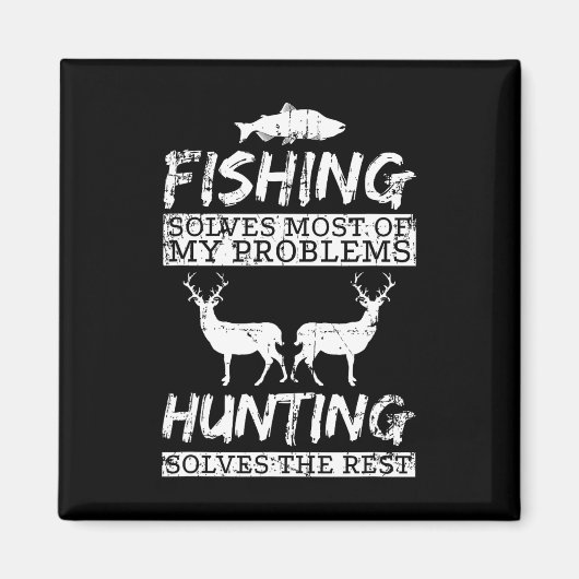 Die Jagd auf die Fische löst Probleme beim Hirsch Magnet (Vorne)